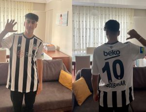 Vincent Aboubakar’dan depremzede Semih’e imzalı forma