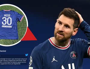 Messi’nin formasından elde edilen gelir depremzedelere bağışlanacak