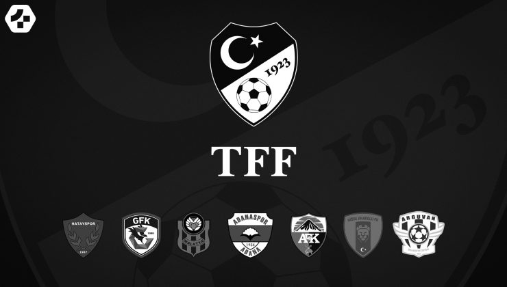 TFF Ligden çekilme taleplerini kabul etti