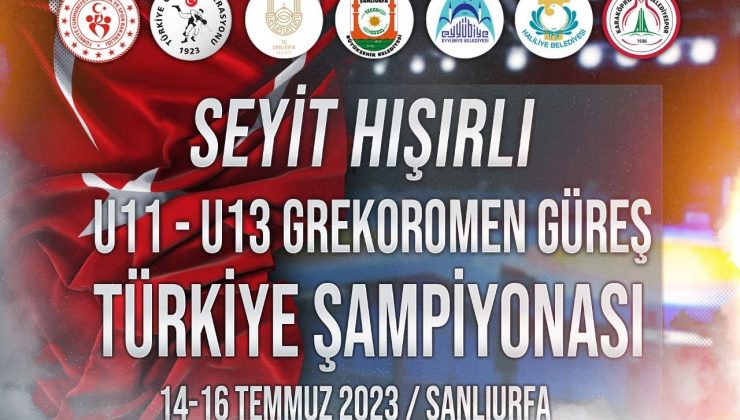 Greko-Romen Türkiye Güreş Şampiyonası Şanlıurfa’da yapılacak.