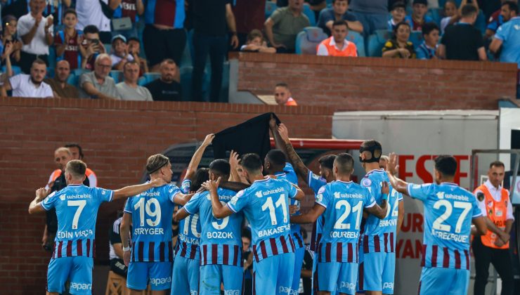 Ligin ilk maçında Trabzonspor iyi bir başlangıç yaptı.